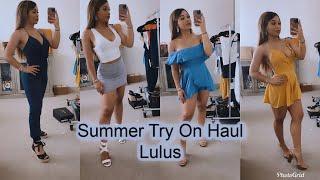 Lulus/ Summer Try On Haul