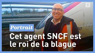 Ce contrôleur SNCF raconte ses blagues dans le train