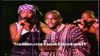 SWV sings "Weak" to Chris Webber - Live (1993)