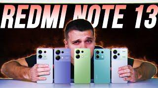 Розпаковка Redmi Note 13 від 4G до Pro+ 5G  Гайд по серії: Всі Мінуси та Плюси. Чи варто купувати?