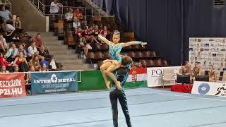 20230901 Budapest International Acro Cup Müller Romnalin  Khaohom - Eszter Márton Ágoston Dynamic