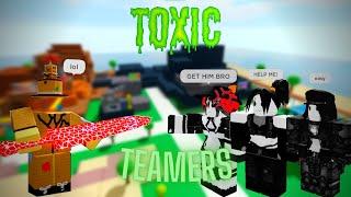 DEMOLISHING TOXIC Teamers in Combat Warriors | Roblox