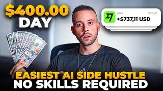 I Found The NEW Easiest AI Side Hustle To Make $400/Day | Make Money Online