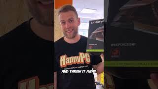 What to do with video card boxes? #happypc
