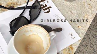 TOP 8 GIRLBOSS HABITS you need | For Success & Productivity #BossBabe Routine