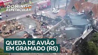 Avião de pequeno porte cai e mata dez pessoas da mesma família em Gramado (RS)