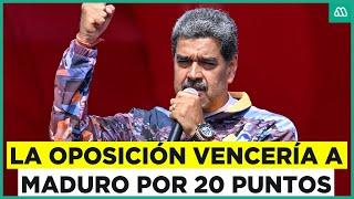 Elecciones en Venezuela: Termina la campaña y la oposición ganaría por 20 puntos según las encuestas