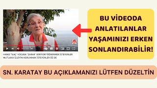 TOPLUM SAĞLIĞI AÇISINDAN BUGÜNE KADARKİ EN ÖNEMLİ VİDEOMUZ!