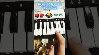 HOW TO PLAY THE PIANO THEME ROUND SLOW TEACHING