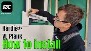 How to install Hardie® VL Plank