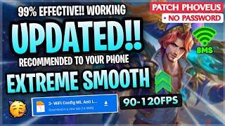 Updated Config ML Anti Lag Extreme Smooth 120FPS + Ping Booster Patch Phoveus - Mobile Legends