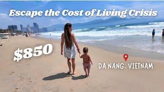 Living in Vietnam after leaving the USA ️ $850 Home Tour + Family Life in Da Nang, Vietnam