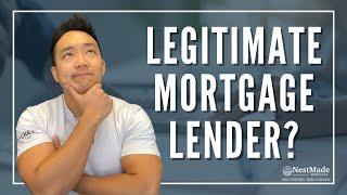 How Do You Know If a Mortgage Lender is Legitimate