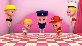 Lima Bayi Sedikit | sajak prasekolah | Five Little Babies | Nursery Rhymes | Junior Squad Indonesia