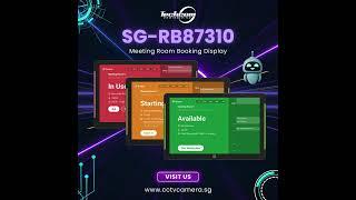 SG-RB87310 | Yeastar Room Display | Techcom Engineering Pte. Ltd #singaporetech #roombooking
