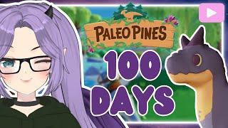 I Survived 100 days in Paleo Pines, but could only adopt PURPLE dinos