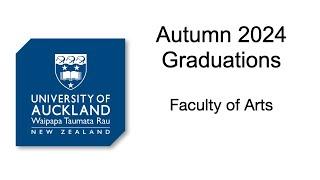Autumn 2024 Graduations - Faculty of Arts