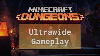 Minecraft Dungeons 21:9 Ultrawide Gameplay