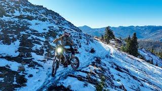 Riding into REMOTE Snow-Covered Wilderness In Search Of a New Trail System