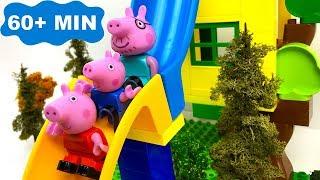 CUENTOS INFANTILES DE PEPPA PIG A LA PARQUE AQUATICO CON TOBOGANES