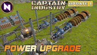 Solving Problems Before They Happen: POWER UPGRADE | 04 | Captain of Industry Update 1 | Lets Play