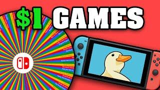 Playing 10 Random $1 Switch eShop Games