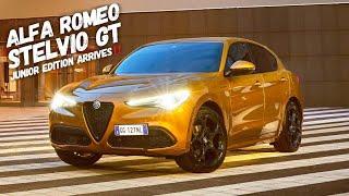 NEW Alfa Romeo Stelvio GT Junior Edition Arrives With Diesel Power and Gold Paint