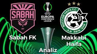 Sabah FK - Maccabi Haifa | UEFA Konfrans Liqası, 2-ci təsnifat mərhələsi, Oyun öncəsi analiz