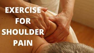 Shoulder exercise for pain | Newmarket chiropractors Dr. Joshua Nikkanen Dr. Kristina Turkewitsch