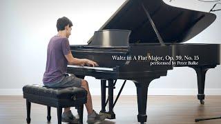 Waltz in A-Flat Major, Op. 39 No. 15 | Brahms -Steinway Model D Concert Grand Piano #329504