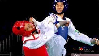 Highlights of the best Taekwondo Players - Dae-hoon LEE