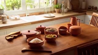 Terracotta Kitchen Set | Ellementry.com