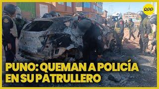 Cuerpo calcinado en Juliaca: Alberto Otárola, Premier, se pronuncia al respecto