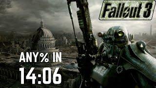 Fallout 3 Any% Speedrun In 14:06 (Former World Record)