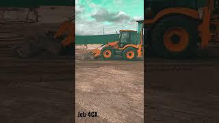 Jcb 4CX планировка участка с помощью Экскаватора-погрузчика. Навесное оборудование: гидробур
