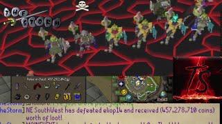 #THESTORM Weekend out Ft. WBR Victims & Makes Eliop14 lose 450M {OSRS} 2024