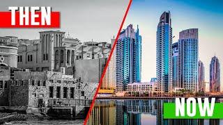 Dubai City BEFORE and NOW