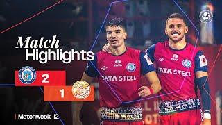 Match Highlights | Jamshedpur FC 2-1 Punjab FC | MW 12 | ISL 2024-25