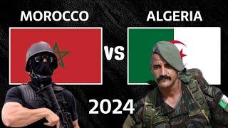 Morocco vs Algeria Military Power Comparison 2024 | Algeria vs Morocco Military Power 2024