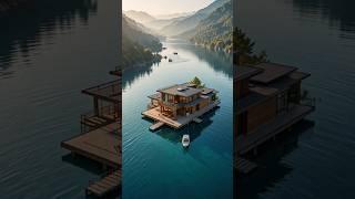 Luxury Floating Boathouse Tour  | Ultimate Waterfront Living!