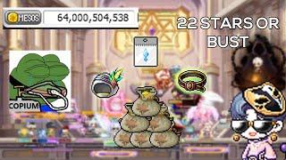 64 Billion Mesos Shining Starforce: 22 Stars or Bust!