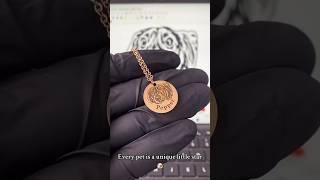 Custom Dog Tag: A Special Tribute to Your Pet’s Love #ipetprints #shorts #dog #petlovers #Jewelry