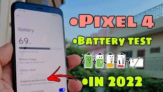 google pixel 4 | battery life test | 2022