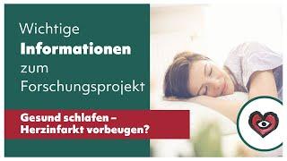 Gesund schlafen – Herzinfarkt vorbeugen?