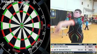 Sean McKeon vs Jack Nankervis  Final  JDC European Open Event 3 2023