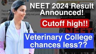 NEET Result Announced! This is how it will affect VCI Counselling Cutoff!#vet #veterinary #neet #new