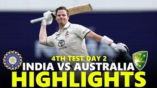 India vs Australia Highlights 4th Test 2024 Day 2 | IND VS AUS