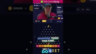 Amazing $100 balls on Roobet plinko! #shorts #plinko #roobet #connect