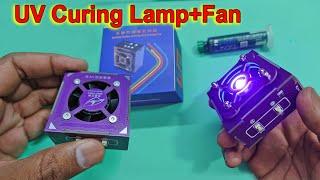 Infinite Turbo Cooling Curing Fan For Mobile Repairing UV light