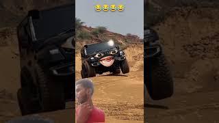 #automobile #mahaindrathar #offroad #offroading #humor #stunt #thar #funnyshorts #puns #3dindianbik